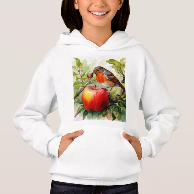  Whimsical Bird &amp; Apple Delight (Frente)