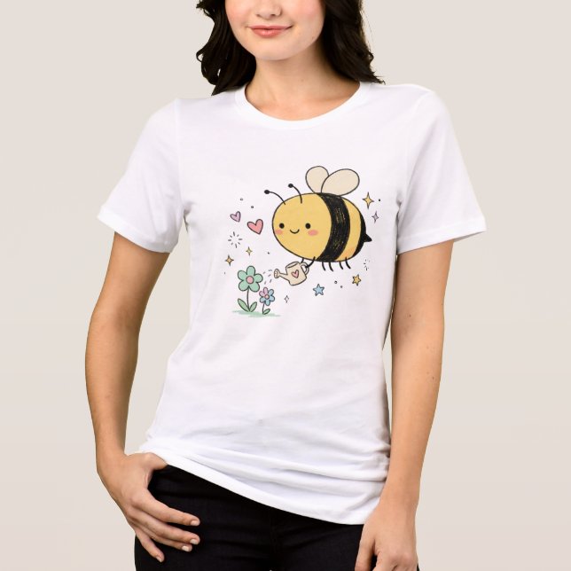  Whimsical Bumblebee Nature Lover  (Frente)
