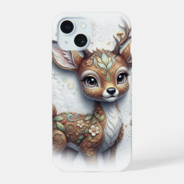 Whimsical Enchanted Fawn Portrait