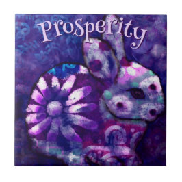 Whimsical Floral Bunny Rabbit Personalized