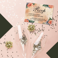 Whimsical Funny Floral Divortion Party RSVP