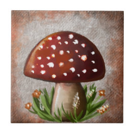 Whimsical Mushroom & Fungi Motif – Nature-Inspired