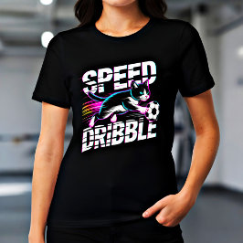 Whimsical Soccer Cat Women's