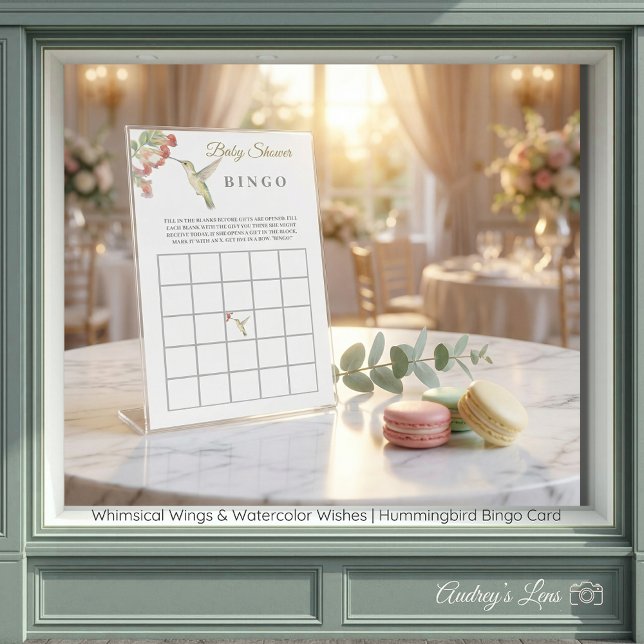 Whimsical Wings | Hummingbird BINGO Cards (Whimsical Wings | Hummingbird BINGO Cards)