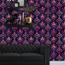 Whimsigoth Peach e Purple Ombre Elegante