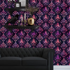Whimsigoth Peach e Purple Ombre Elegante