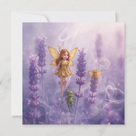 Whimsy Among the Purple Blooms