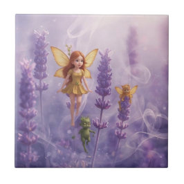 Whimsy Among the Purple Blooms