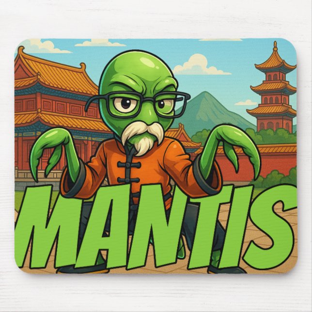 Whip Hand of the Mantis Kung Fu Mouse Pad (Frente)