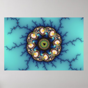 Whirlpool - Fractal Poster