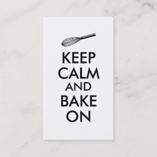 Whisk cartões de visitas para o cozinheiro chefe
