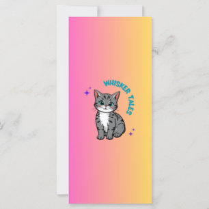 Whiskers & Tales Whimsic Cat Storybook Bookmar