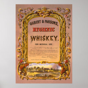 Whiskey Higiene: 1860 - Poster