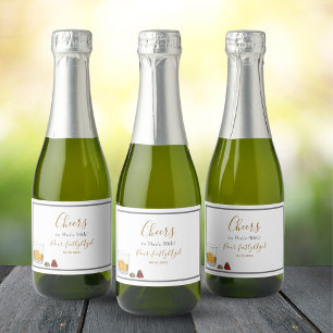 Whiskey Watercolor Chocolate Truffles Aniversário