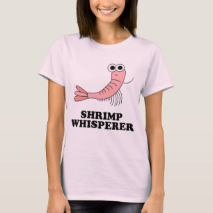 Whisperer do camarão - camisa do amante do camar