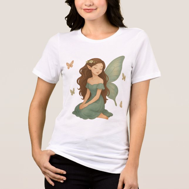 Whispering Fairy Dream surrounded by butterflies (Frente)