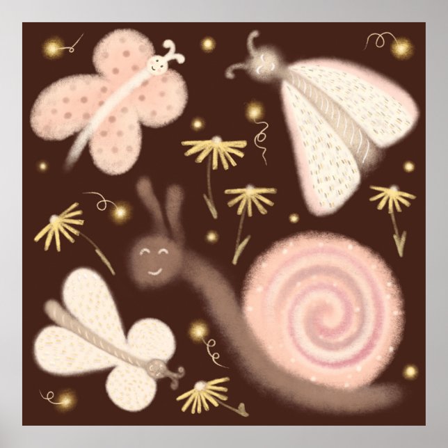 Whispers de Poster de Parede (Frente)