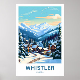Whistler Canada Viagem Impressão