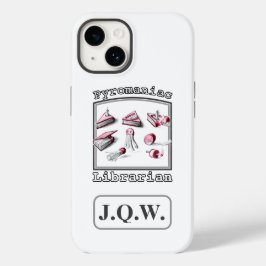 White Add Três Iniciais Pyromiac Bibliotecário