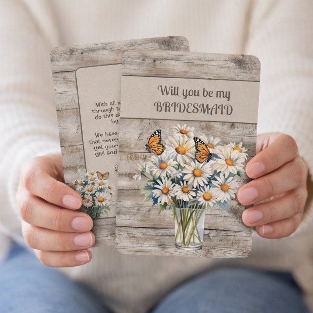 White Daisies and Monarch Butterflies Western (Criador carregado)