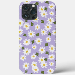 White Daisies na lavanda