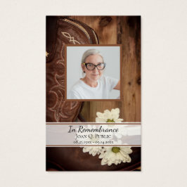 White Daisy Boots Western Funeral Prayer