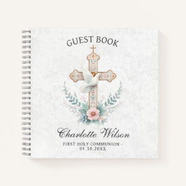White Dove First Holly Commune Guest Book