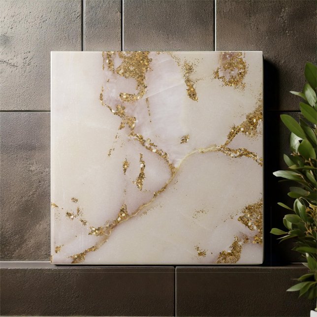 White Gold Marble Glitter ID1171a (Criador carregado)