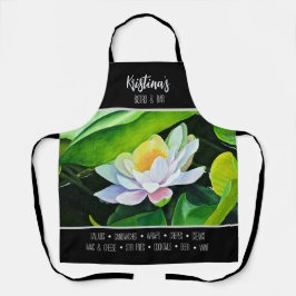 White Lily com folhas verdes, tema de negócios,