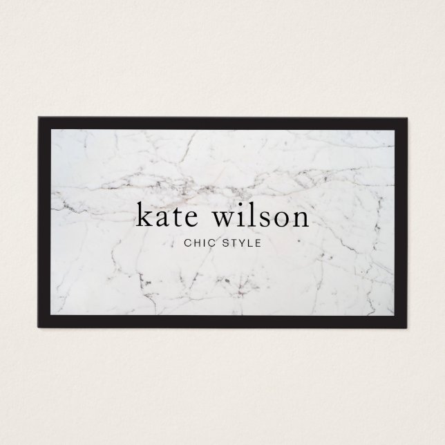 White Marble Modern Professional (Frente)