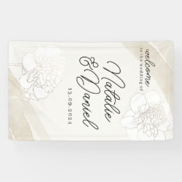 White Peonies Blossoms Sinal de Casamento