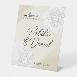 White Peonies Blossoms Sinal de Casamento