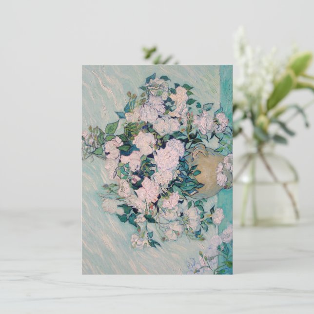 White Roses-1890-Vincent van Gogh (Em pé/Frente)