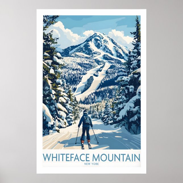 Whiteface Nova York Impressão 1 (Frente)