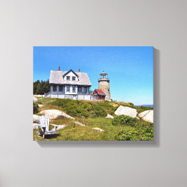 Whitehead Island Lighthouse Maine Canvas