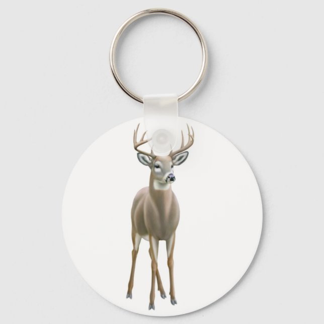 Whitetail Buck Chaveiro (Frente)