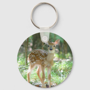 Whitetail Deer Fawn Chaveiro
