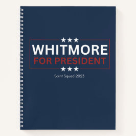 Whitmore para o notebook presidente