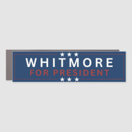 Whitmore para o presidente Pára-choque Magnet