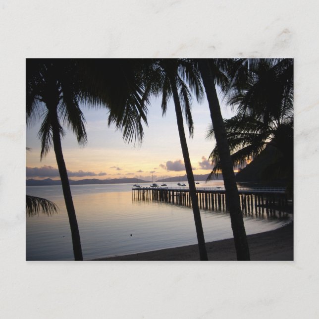 Whitsunday Islands Sunset - Cartão postal da Austr (Frente)