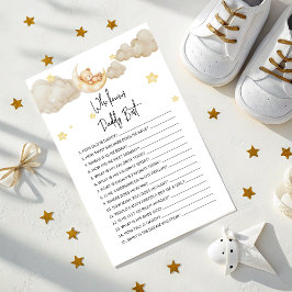 Who Knows Daddy Best baby shower Game