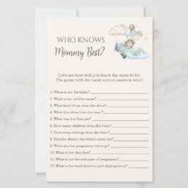 Who Knows Mommy Best Game Bearly Wait Airplane Boy