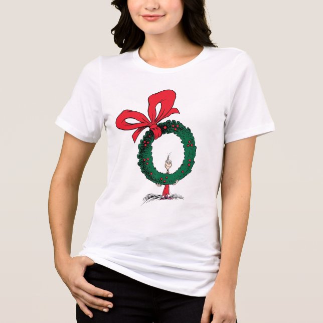 Who Peeking Through Christmas Wreath (Frente)