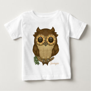 Whoolio The Cute Owl Personalised Camisetas