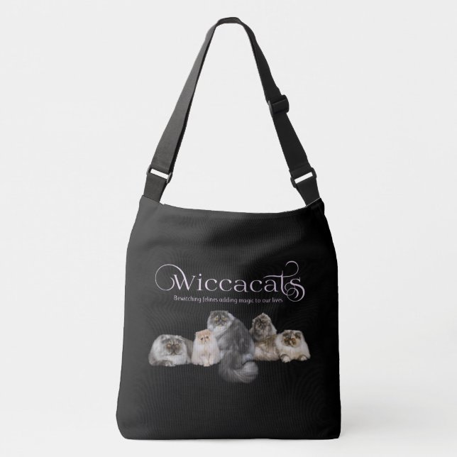 WiccaCats LARGE tote bag (Frente)