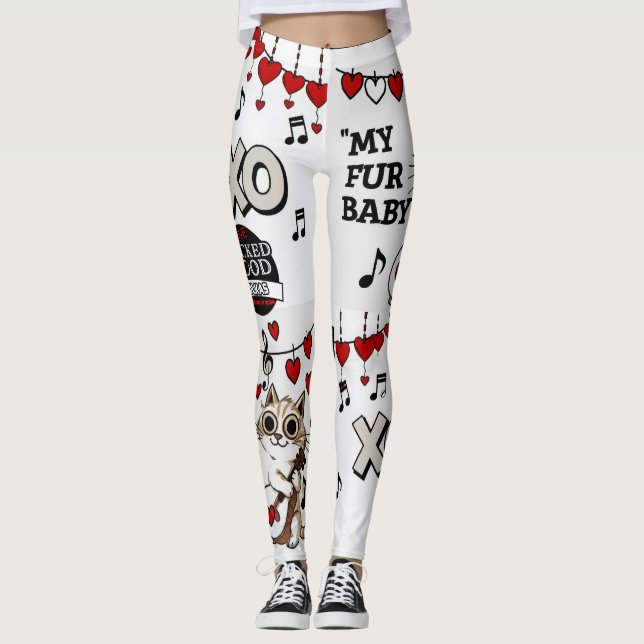 Wicked Good Fur Baby Leggings (Frente)