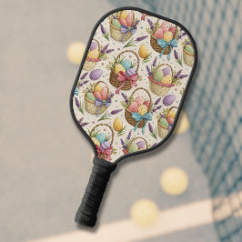 Wicker Basket Easter Eggs with Lavender