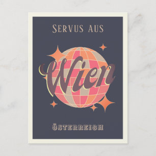 Wien Wien Österreich Áustria Cartão postal Retro