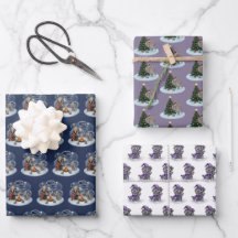 Wilbur Metalfanumérico em Folhas de Papel de Embal