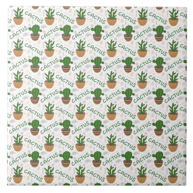 Wild Cactus Pattern (Frente)